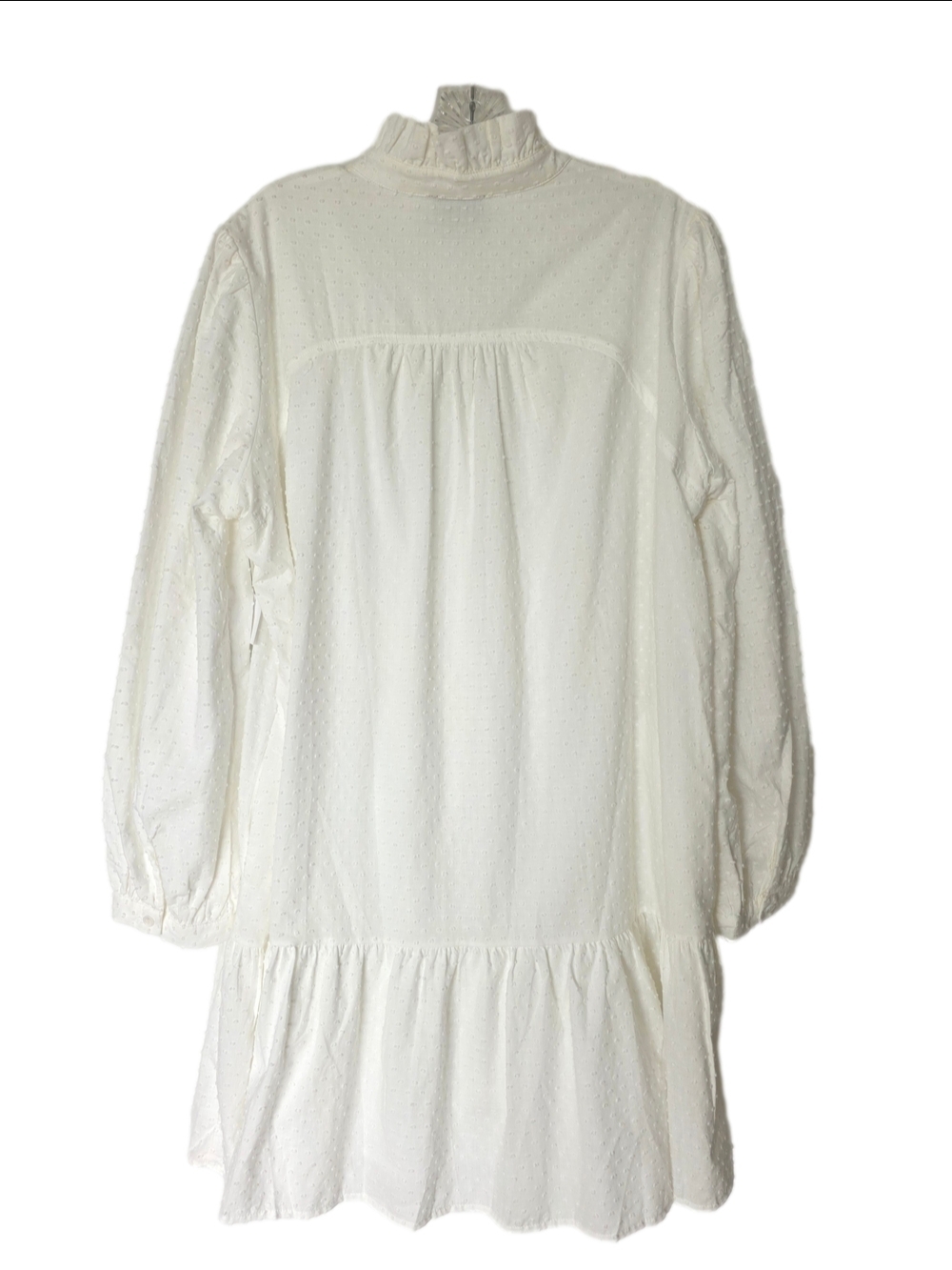 Tuckernuck White Swiss Dot Ruffle Blouse - Picture 11 of 11